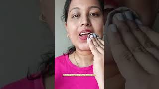 Makeup removal routine youtubeshorts makeuplover anushvlogs chennaiinfluencer [upl. by Assiron]