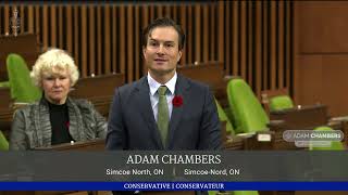 Chambers speaks in the House of Commons on the green slush fund scandal [upl. by Gagne902]