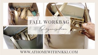 Fall 2015 Workbag Organization [upl. by Onid]