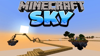 Eigene Insel Fäden und Erde herstellen  Minecraft SKY Folge 02 [upl. by Aronaele]