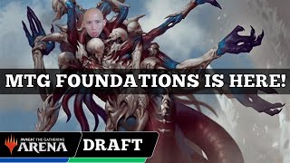 MTG FOUNDATIONS IS HERE  MTG Foundations Draft  MTG Arena [upl. by Rodrique]