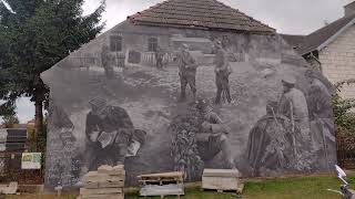 Adam Kiziewicz Wizna cudowny mural [upl. by Murvyn]