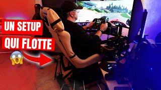 Je visite le setup SIM Racing dun abonné il a 6 axes dynamiques [upl. by Alidis]