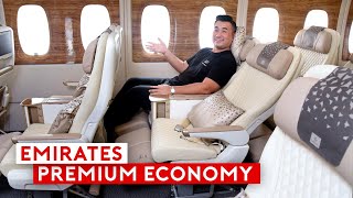 Emirates New Premium Economy and Upgraded Cabin on A380 [upl. by Kronfeld]