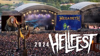 raw footage no editing HELLFEST 2024 with Megadeth [upl. by Eiramasil]