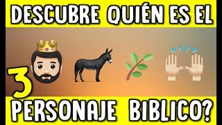 DESCUBRE EL PERSONAJE BIBLICO 3 ¿CUANTO SABES DE LA BIBLIA [upl. by Tavie]