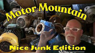 Scrapping 28 Furnace Motors for Copper and Aluminum  Nice Junks Motor Mountain Haul [upl. by Plantagenet]