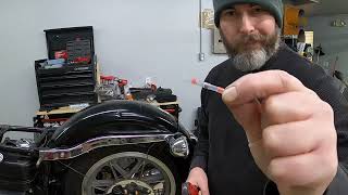 1979 Harley Davidson FLH Shovelhead Rebuild Part 6 Rear Fender Install HD 1080p [upl. by Haleemaj]