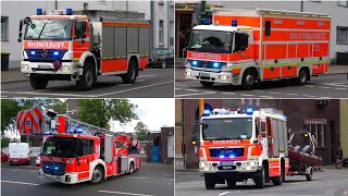 Einsatzfahrten Berufsfeuerwehr Düsseldorf [upl. by Nuawd]