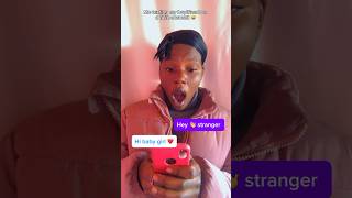 POV TEXTING MY BOYFRIEND ON A FAKE ACCOUNT 😭😩😂 funnyshorts shortsfeed comedy relatable [upl. by Chavaree]