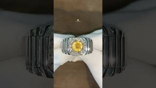 Chiêm ngưỡng mẫu nhẫn nam Rolex ringtone ring sapphire jewellery nhannam viralvideo vangtrang [upl. by Marcelia763]