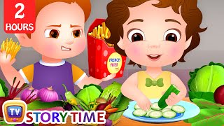 Mango Goldfish Fuzzy Cussly and More ChuChu TV Good Habits Bedtime Stories for Kids [upl. by Leffert]