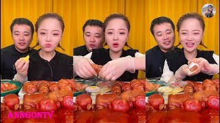 【EATING SHOW】ASMR MUKBANG。 XIAOYU MUKBANG。먹방 샤오위。24102021。3 xiaoyumukbangasmr [upl. by Kcod]