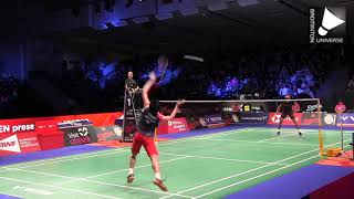 Edited Kento Momota vs Srikanth Kidambi  Denmark Open 2018 [upl. by Bobseine]