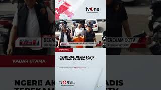 Aksi Komplotan Begal Sadis Bersenpi Terekam CCTV Satu Pelaku Tewas  tvOne [upl. by Nnayd]