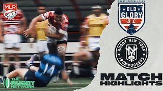 Old Glory vs New York 4231  New York SAT DOWN by Old Glory  Major League Rugby Highlights [upl. by Aerdnaid]