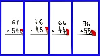 4 MULTIPLICAÇÕES [upl. by Gosney]