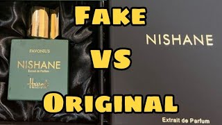 Fake VS Original NISHANE FAVONIUS how to identify fake NISHANE PERFUMES [upl. by Janik153]