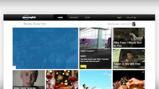 Open English Web Demo 02  Study Plan EN [upl. by Calypso]