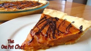 Sweet Potato Pie  One Pot Chef [upl. by Cud]