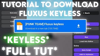 how to download fluxus keyless [upl. by Amjan]