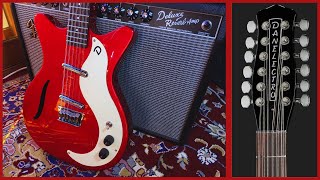 Danelectro 59 Vintage 12 String Electric Guitar  Complete DemoTest 🎸 [upl. by Spiro]