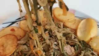 احلى وصفه للدايت اقتصاديه وسهله التحضير lekker recept mijn stream سباكتي بخضر للدايت بدون عجائن [upl. by Atirahs]