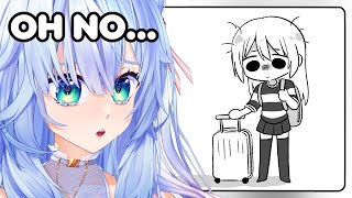 WORST TRIP EVER  Mifuyu Reacts to I HATE Traveling by Emirichu [upl. by Aletha]