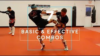 7 of my BEST Basic Offensive Combos Real Time Sparring Footage [upl. by Nnayelsel834]