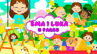 Ema i Luka u parku  Klac klac klackalica  djecije pjesmice  decije pesmice  pesme za decu [upl. by Nochur865]