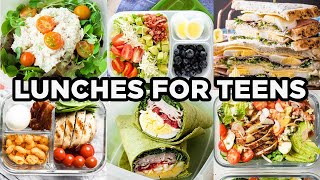 Lunch Ideas for Teenagers that are Healthy Fast and Easy  by MOMables [upl. by Donela]