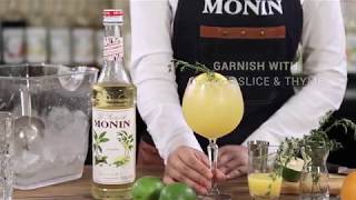 Osmanthus Cobbler with MONIN Osmanthus syrup English [upl. by Eruot]