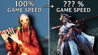 Sekiro but every time I beat a boss the game gets 10 faster [upl. by Enirehs]