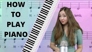 How to Play Piano for Beginners [upl. by Levitus124]