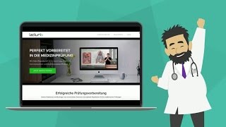 Online Medizin Repetitorium  Medizin lernen mit Lecturio [upl. by Reffinnej133]