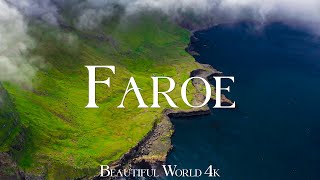 Faroe Islands 4K Relaxation Film  Relaxing Piano Music  Beautiful Nature [upl. by Trembly]