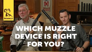 Quick Tip Which Muzzle Device Is Right for You [upl. by Ailimac]