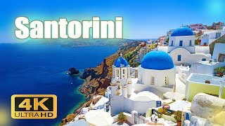 Santorini  Greece 4K ULTRA HD [upl. by Anolahs]