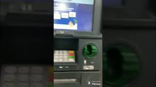 How to withdraw money from ATM live [upl. by Anovad]