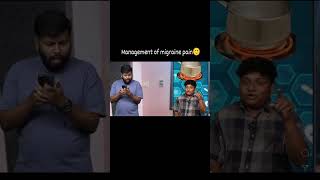 Management of migraine pain funny comedy shorts [upl. by Khanna]