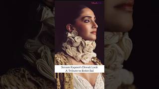 Sonam Kapoors Heartfelt Tribute to Rohit Bal this Diwali Merges His Masterpieces  Video [upl. by Sugihara650]