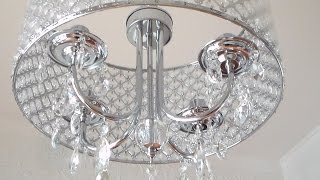 how to install high ceiling light fixture part 1 [upl. by Dorelia]