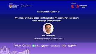 2024 NTU Blockchain Symposium A Verifiable CredentialBased Trust Propagation Protocol for [upl. by Jonah]