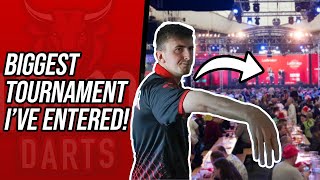 Entering my BIGGEST Darts Tournament Yet [upl. by Mok]