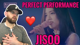 American Ghostwriter Reacts to JISOO BLACKPINK  YUKI NO HANA SNOW FLOWER  2018 ARENA TOUR [upl. by Ahsatsana]