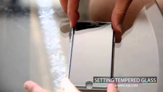 How to Install a Tempered Glass Screen Protector for iPhone 14 13 12 11 XXSXR87 SE [upl. by Pennington]