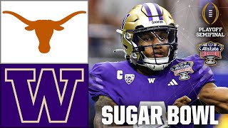 Sugar Bowl Texas Longhorns vs Washington Huskies  Full Game Highlights [upl. by Akeimahs991]