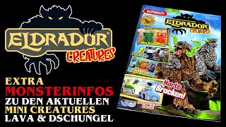 Schleich ® Eldrador ® Special  Monsterinfos zu aktuellen Mini Creatures  Lava amp Dschungel [upl. by Nauqram]