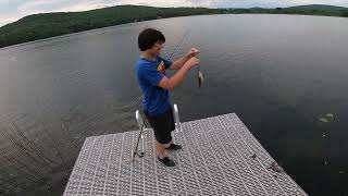 Loch Lyme Lodge New Hampshire Fishing [upl. by Gilleod]