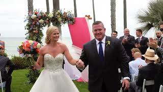 Natalie  Ryan  Ole Hanson Beach Club  OC Wedding Videographer  4k [upl. by Anirtruc761]